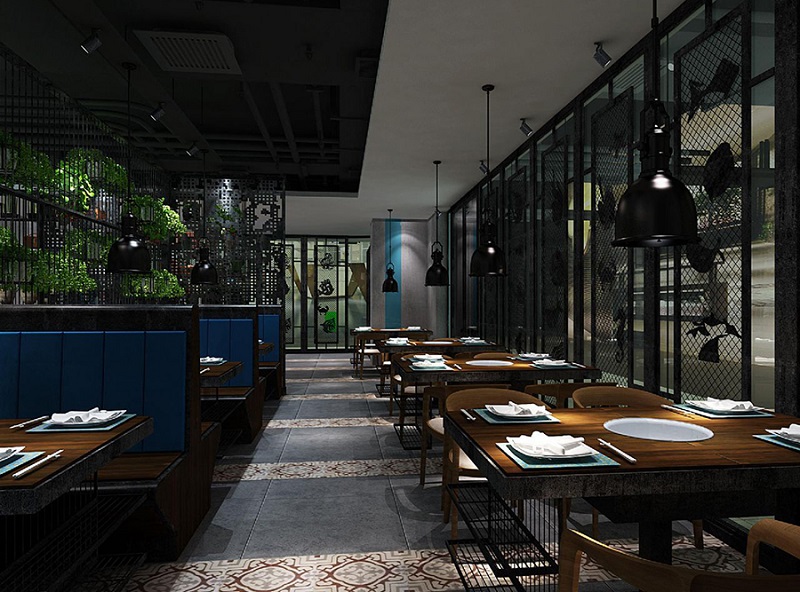 小火鍋店裝修設(shè)計(jì)，小型火鍋店廚房布局設(shè)計(jì)